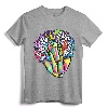 Black Queen Retro Afro Words Melanin Unapologetically Dope T-Shirt - Empowering Black Women's Graphic Tee for Proud Educated Individuals