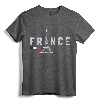 France Paris T-Shirt French Flag Eiffel Tower Souvenir Gift - City of Love Soccer Fan Tee for Men and Women