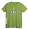France Paris T-Shirt French Flag Eiffel Tower Souvenir Gift - City of Love Soccer Fan Tee for Men and Women