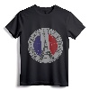 Paris France Eiffel Tower Travel T-Shirt - Imported Cotton Tee for Men and Women