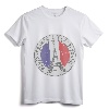 Paris France Eiffel Tower Travel T-Shirt - Imported Cotton Tee for Men and Women