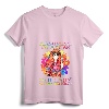 Womens Assuming I'm Just An Old Lady Hippie Shirt V-Neck T-Shirt - Bold Funny Statement Tee for Free-Spirited Women
