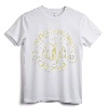 Harry Potter Hufflepuff Symbol Line Art T-Shirt - Official Hogwarts House Apparel for Men, Women, Boys, Girls, and Toddlers