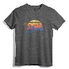 Aruba Vintage Tee T-Shirt - One Happy Island, Dushi, Caribbean Vacation Shirt for Men and Women