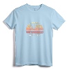 Aruba Vintage 70s Retro Throwback Design T-Shirt - Sunset Palm Tree Graphic Tee for Men, Women, and Kids