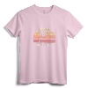 Aruba Vintage 70s Retro Throwback Design T-Shirt - Sunset Palm Tree Graphic Tee for Men, Women, and Kids