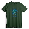 Aruba T-Shirt Sea Blue Tribal Turtle - Tropical Vacation Tee with Maori Design for Beach Getaways and Holiday Souvenirs