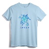 Aruba T-Shirt Sea Blue Tribal Turtle - Tropical Vacation Tee with Maori Design for Beach Getaways and Holiday Souvenirs