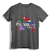 Nassau Bahamas Tropical Destination Beach T-Shirt - Colorful Parrot Graphic Tee for Caribbean Vacation Souvenir