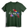 Nassau Bahamas Tropical Destination Beach T-Shirt - Colorful Parrot Graphic Tee for Caribbean Vacation Souvenir