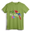 Nassau Bahamas Tropical Destination Beach T-Shirt - Colorful Parrot Graphic Tee for Caribbean Vacation Souvenir