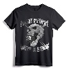 Billiards I Beat People with a Stick Skull Eightball T-Shirt - Distressed Pool Player Tee for Cue Sports Enthusiasts