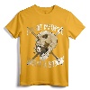 Billiards I Beat People with a Stick Skull Eightball T-Shirt - Distressed Pool Player Tee for Cue Sports Enthusiasts