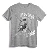 Billiards I Beat People with a Stick Skull Eightball T-Shirt - Distressed Pool Player Tee for Cue Sports Enthusiasts