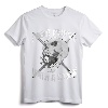 Billiards I Beat People with a Stick Skull Eightball T-Shirt - Distressed Pool Player Tee for Cue Sports Enthusiasts