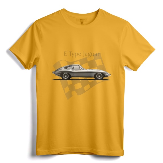E-Type Jaguar T-Shirt - Amazing Classic Car Design for Vintage Car Enthusiasts