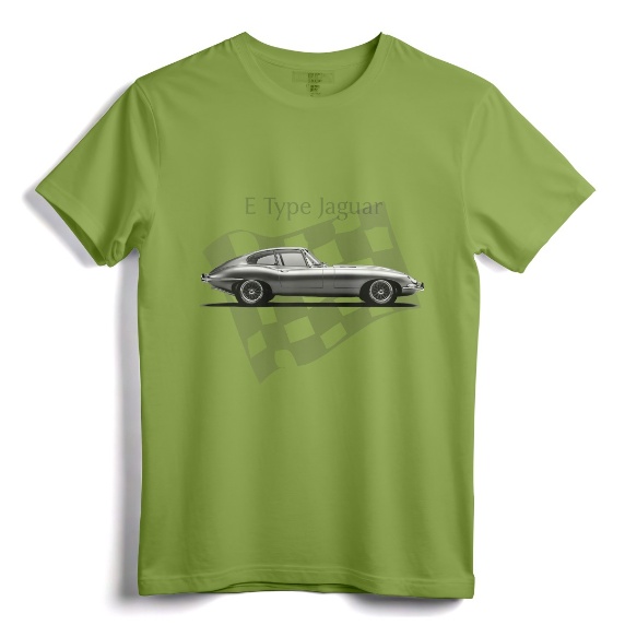 E-Type Jaguar T-Shirt - Amazing Classic Car Design for Vintage Car Enthusiasts