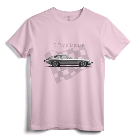 E-Type Jaguar T-Shirt - Amazing Classic Car Design for Vintage Car Enthusiasts