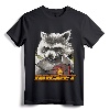 Marvel Guardians of the Galaxy Rocket Glare Wanted Poster T-Shirt - Official Superhero Logo Tee for Men and Women