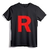 Team Rocket Shirt - Go Poke All Monsters Out There T-Shirt - Lightweight Squad Tee for Gym and Park - Pokémon Go Player Gift