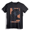 Marvel Avengers Endgame Rocket Pop Art Graphic T-Shirt - Official Marvel Tee for Fans of Rocket Raccoon and Pop Art