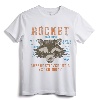 Marvel Guardians of the Galaxy Vol 2 Rocket Raccoon Skills T-Shirt - Officially Licensed Superhero Logo Tee for Men and Women