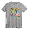 Nickelodeon Rocket Power Character Group Retro T-Shirt - Officially Licensed Vintage Cartoon Tee for Fans