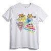 Nickelodeon Rocket Power Character Group Retro T-Shirt - Officially Licensed Vintage Cartoon Tee for Fans