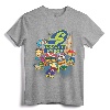 Nickelodeon Rocket Power Skateboarding Team T-Shirt - Official Merchandise for Fans of the Action-Packed Show