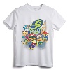 Nickelodeon Rocket Power Skateboarding Team T-Shirt - Official Merchandise for Fans of the Action-Packed Show