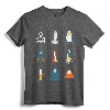Types of Space Rockets Astronaut Gift Shirt for Kids - Boys and Girls Rocket Tee for Holidays and Birthdays