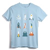 Types of Space Rockets Astronaut Gift Shirt for Kids - Boys and Girls Rocket Tee for Holidays and Birthdays