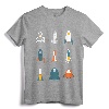 Types of Space Rockets Astronaut Gift Shirt for Kids - Boys and Girls Rocket Tee for Holidays and Birthdays