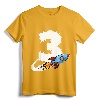Kids Outer Space 3rd Birthday Three Rocket Ship Party T-Shirt - Cute Astronaut Design for Toddler Boys
