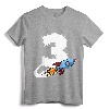 Kids Outer Space 3rd Birthday Three Rocket Ship Party T-Shirt - Cute Astronaut Design for Toddler Boys