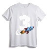 Kids Outer Space 3rd Birthday Three Rocket Ship Party T-Shirt - Cute Astronaut Design for Toddler Boys