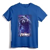 Marvel Avengers Endgame Rocket Raccoon Galactic Space Poster T-Shirt - Official Marvel Apparel for Fans of the Guardians of the Galaxy