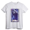 Marvel Avengers Endgame Rocket Raccoon Galactic Space Poster T-Shirt - Official Marvel Apparel for Fans of the Guardians of the Galaxy
