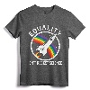Equality Is Not Rocket Science LGBT Ally Homo Pride Bi T-Shirt - Rainbow Merch for LGBTQ Community & Allies
