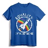 Equality Is Not Rocket Science LGBT Ally Homo Pride Bi T-Shirt - Rainbow Merch for LGBTQ Community & Allies
