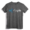 Ripple Logo Crypto XRP Coin Hodler Fan T-Shirt - Vintage Style Blockchain Investment Tee for Crypto Enthusiasts