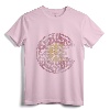 Colorado Flag Flower Of Life Mandala Vintage Fade Women Girl T-Shirt - Spiritual Yoga Apparel Gift for Women and Girls