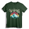 Retro Wyoming, WY Mountains State Wildlife T-Shirt - Vintage Tee for Outdoor Enthusiasts & Nature Lovers