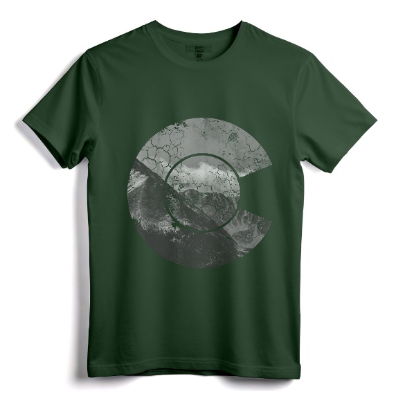 Colorado Mountains Flag Vintage Distressed T-Shirt - Retro Style Apparel for Men, Women, Kids - Celebrate Colorado Day in Style