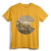 Colorado Mountains Flag Vintage Distressed T-Shirt - Retro Style Apparel for Men, Women, Kids - Celebrate Colorado Day in Style