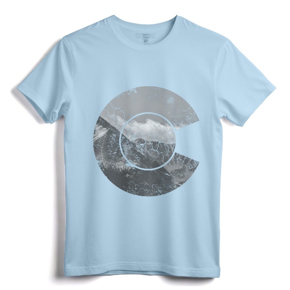 Colorado Mountains Flag Vintage Distressed T-Shirt - Retro Style Apparel for Men, Women, Kids - Celebrate Colorado Day in Style