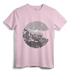 Colorado Mountains Flag Vintage Distressed T-Shirt - Retro Style Apparel for Men, Women, Kids - Celebrate Colorado Day in Style