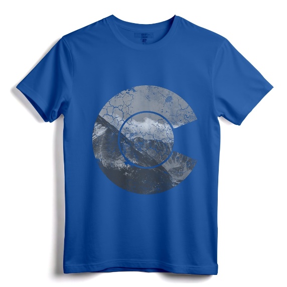Colorado Mountains Flag Vintage Distressed T-Shirt - Retro Style Apparel for Men, Women, Kids - Celebrate Colorado Day in Style