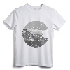 Colorado Mountains Flag Vintage Distressed T-Shirt - Retro Style Apparel for Men, Women, Kids - Celebrate Colorado Day in Style