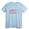 Marvel Evaporating Logo T-Shirt - Official Lightweight Marvel Apparel for Fans of Iconic Superhero Logos